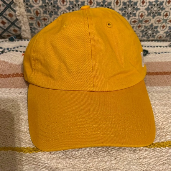 FAHRENHEIT HEADWEAR AGM monogram golden yellow ball cap hat - Picture 11 of 16